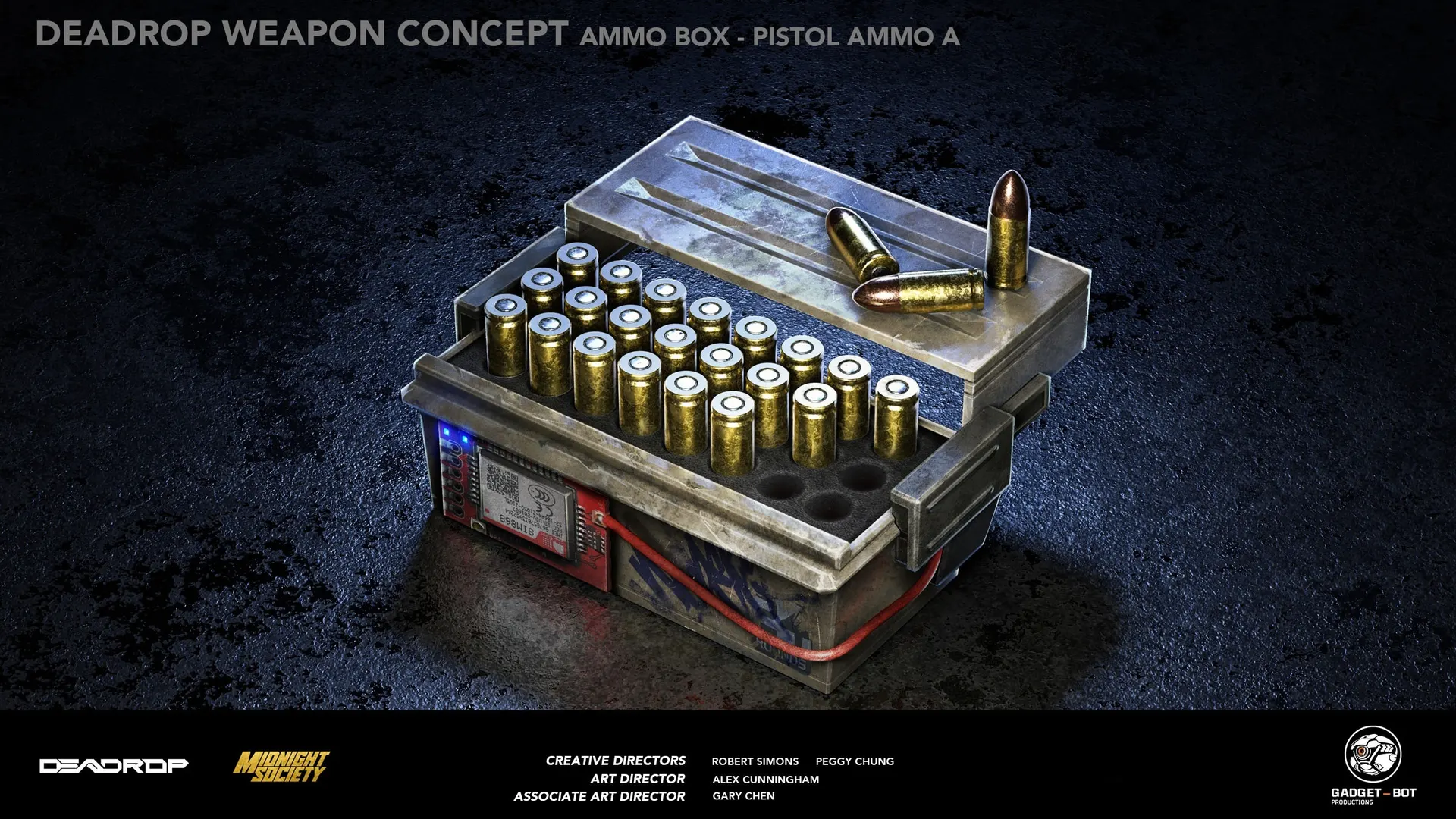 Inkedweapon deadrop pistol ammo a artstation