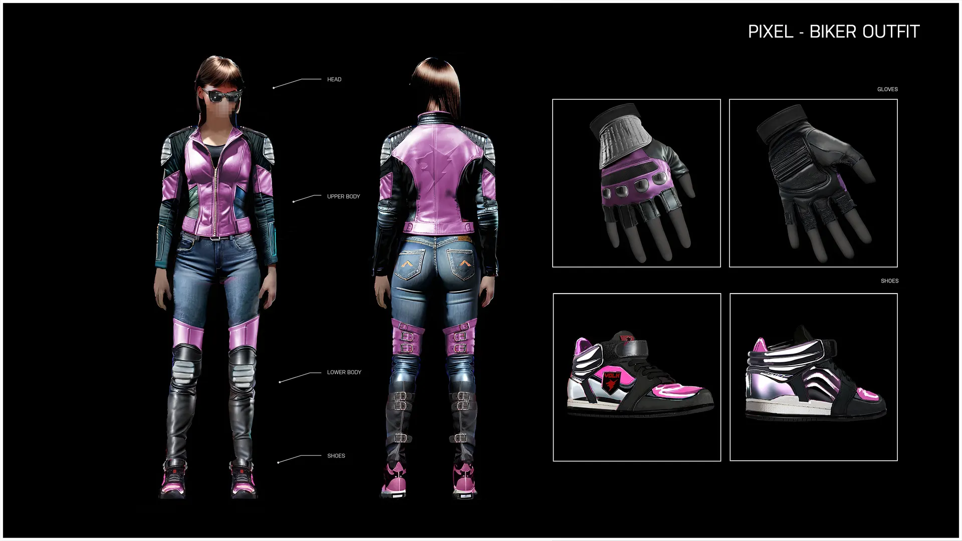 PIXEL BIKER Concept