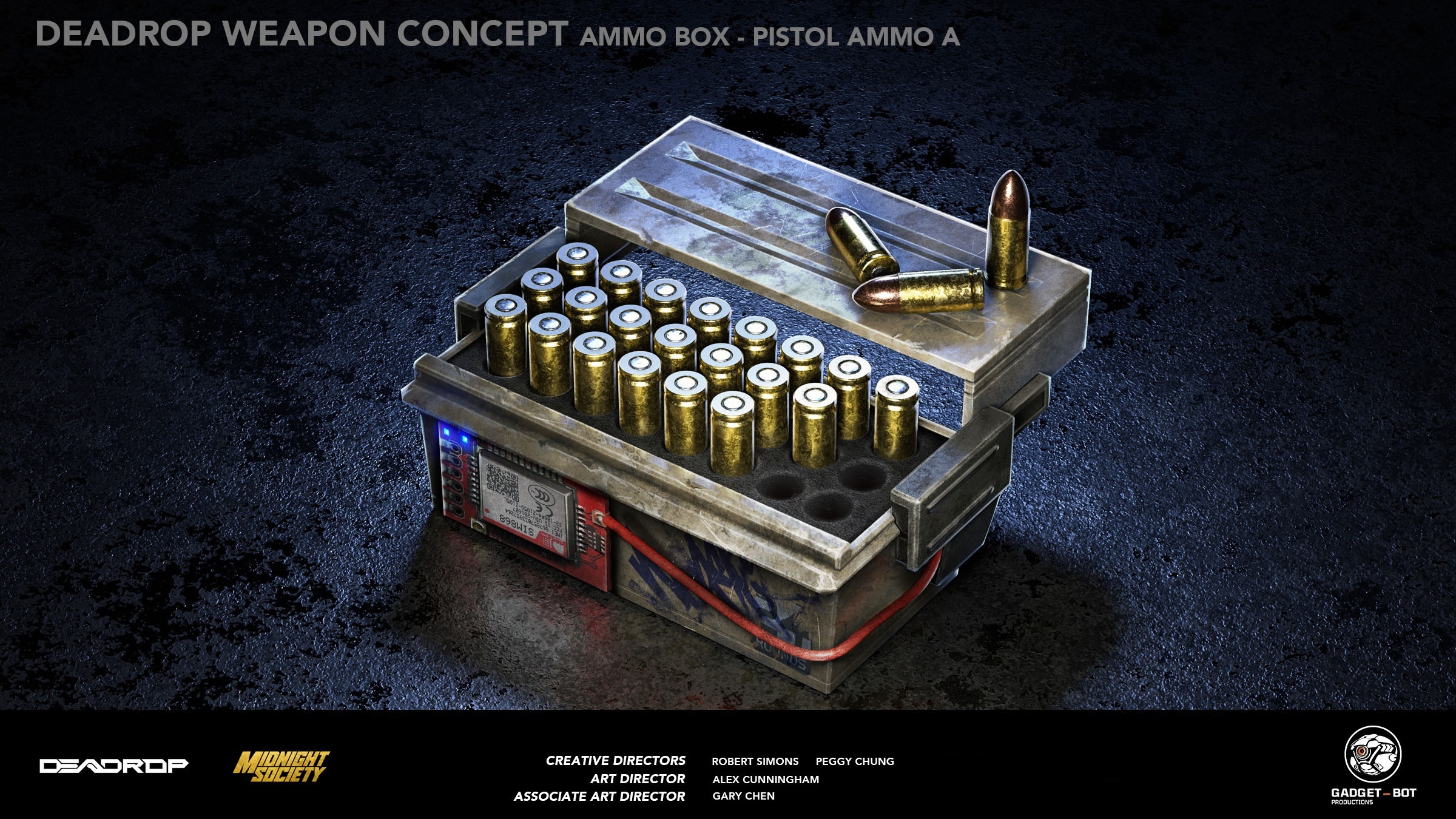Inkedweapon deadrop pistol ammo a artstation