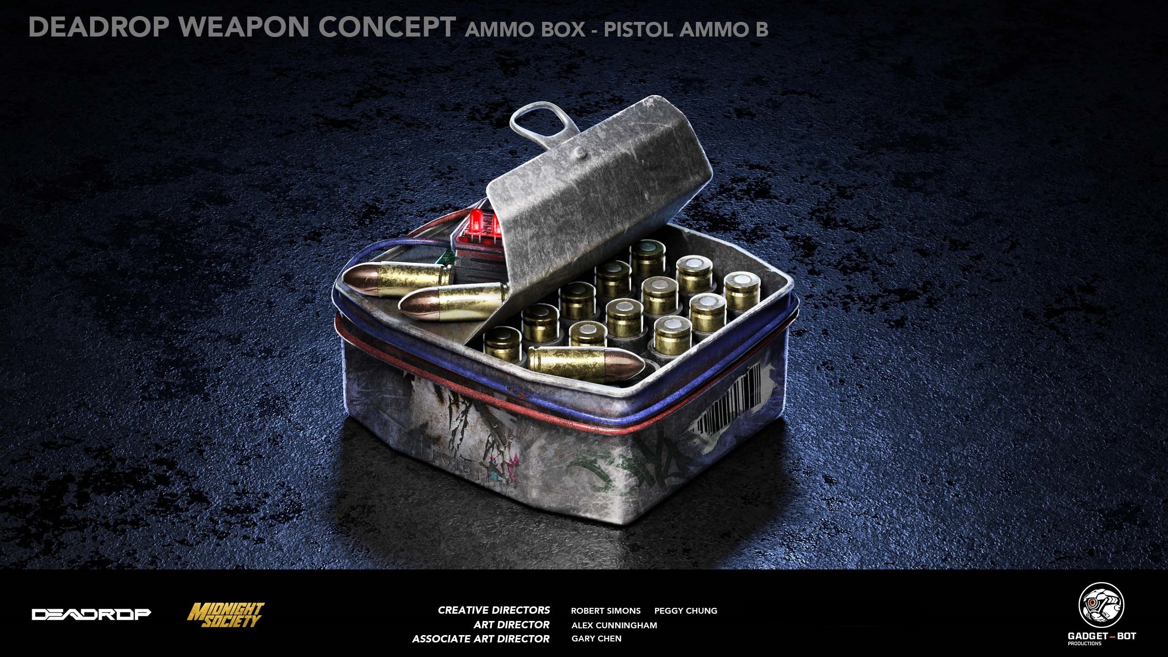 Inkedweapon deadrop pistol ammo b artstation