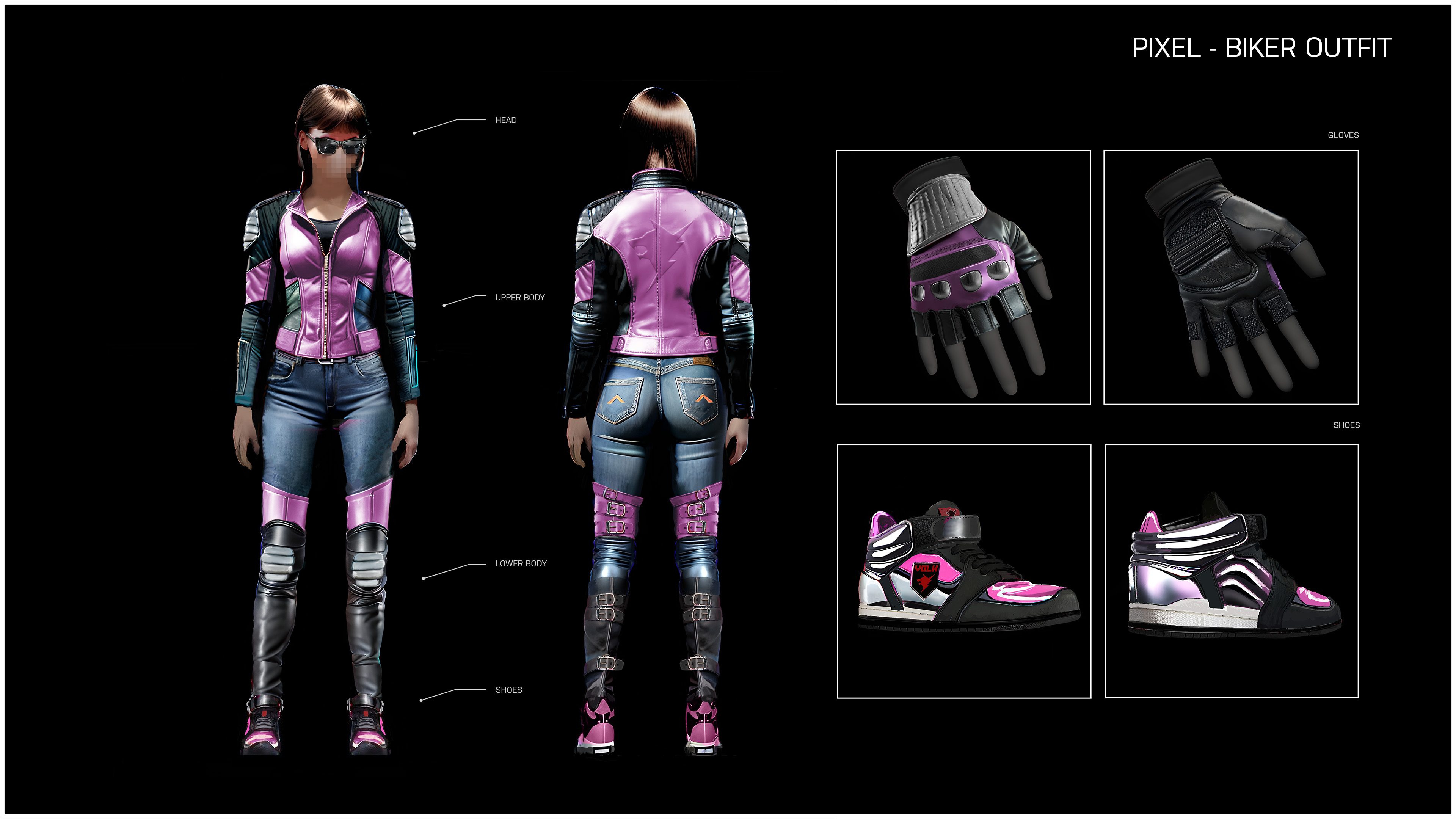 PIXEL BIKER Concept